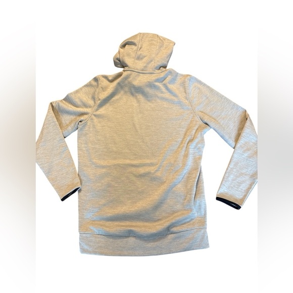 Under Armour Hoddie-tan-beige color-Size S-stretchy, fleece, breathable - Picture 3 of 5